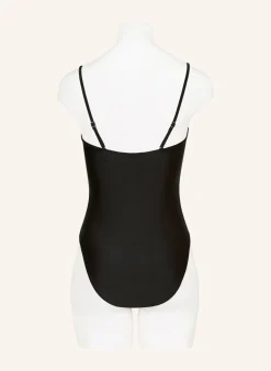 Bandeau-Badeanzug mit Cut-outs