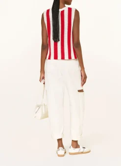 Barrel Jeans mit Cut-outs