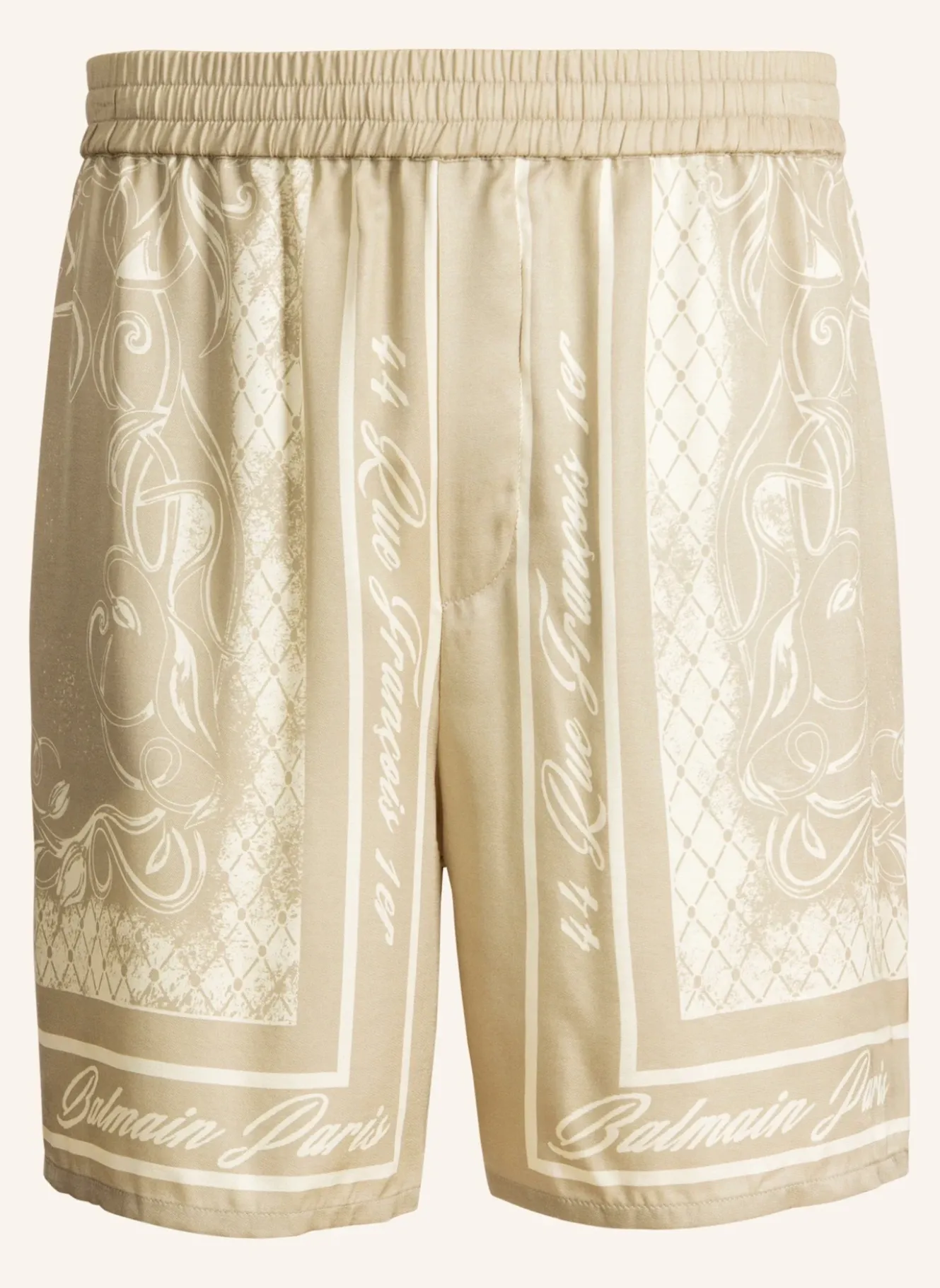 Bedruckte Foulard Pyjamashorts