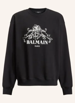 Bedrucktes Balmain Vine Sweatshirt
