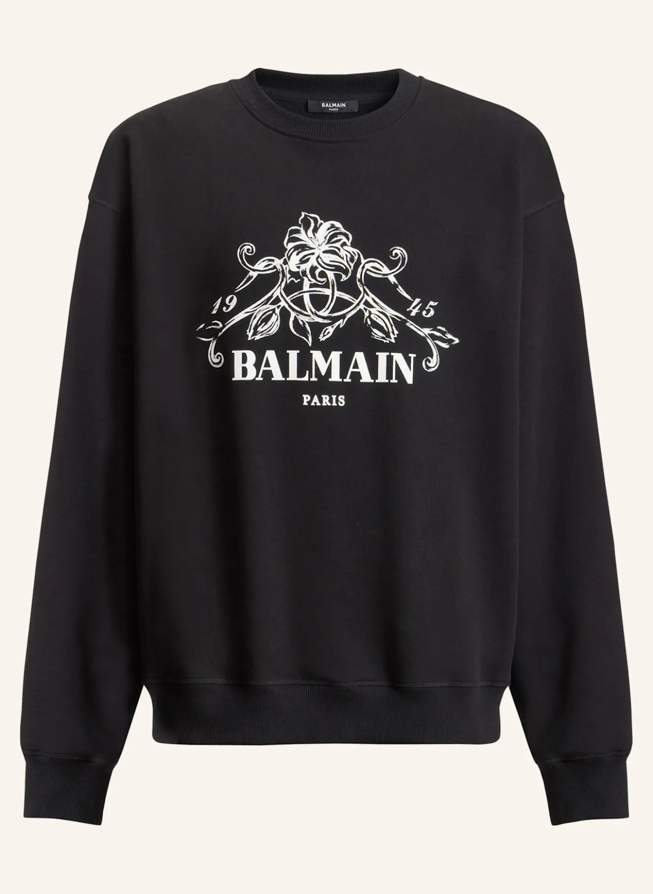 Bedrucktes Balmain Vine Sweatshirt