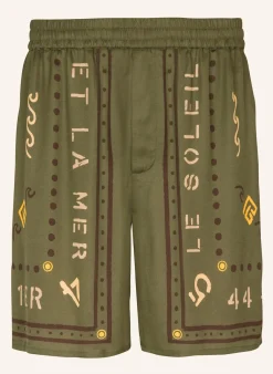 Bermuda mit Balmain Club-Print