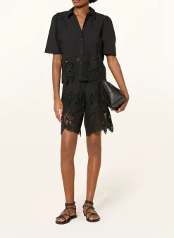 Bermudas mit Lochspitze