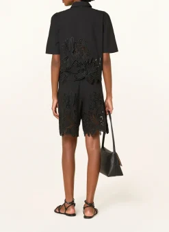 Bermudas mit Lochspitze