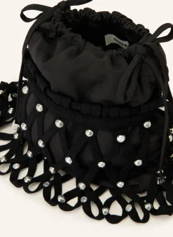 Beuteltasche mit Nieten