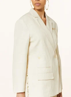 Blazer LA VESTE TIBAU BRODEE mit Leinen