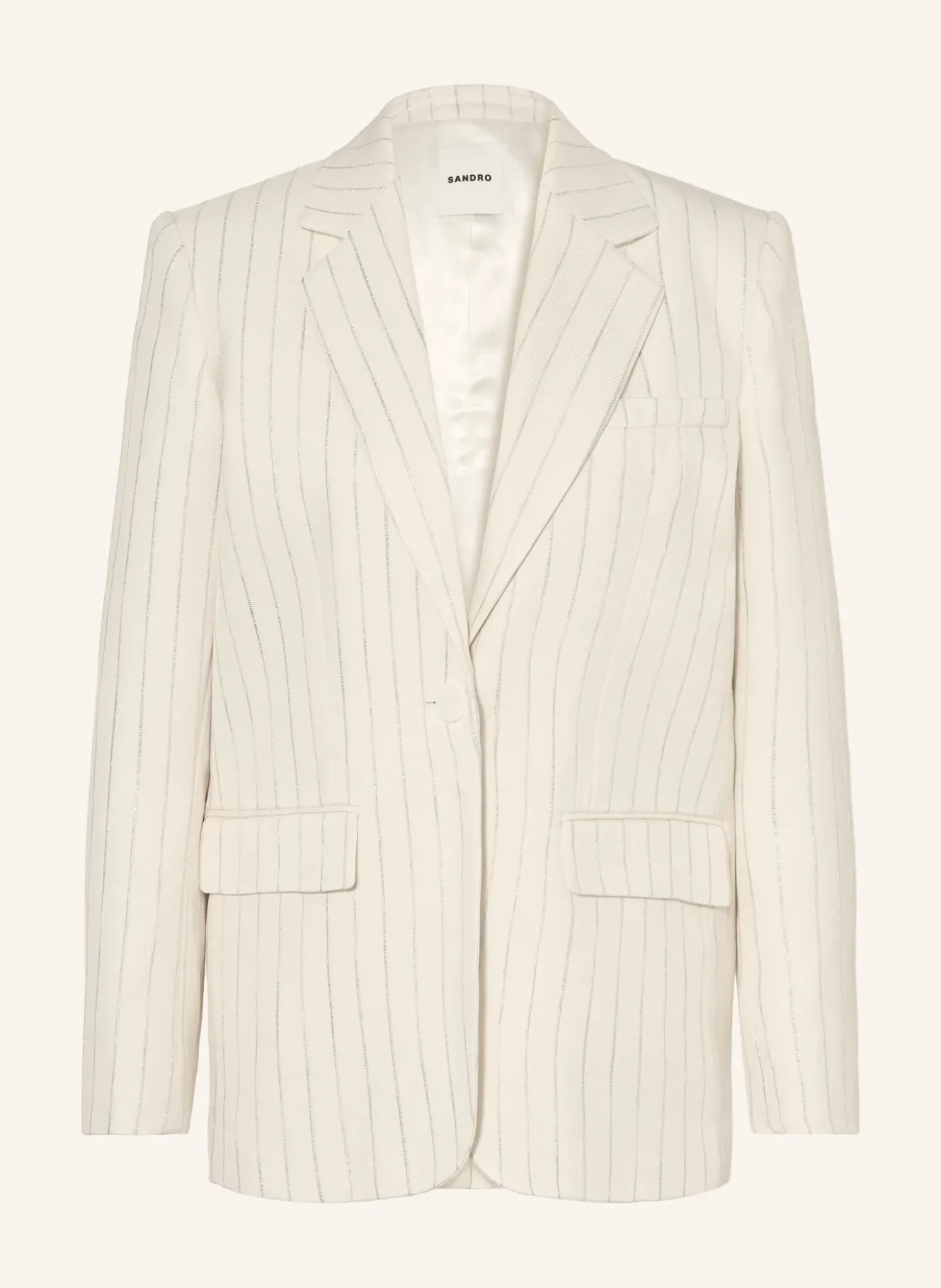 Blazer mit Glitzergarn
