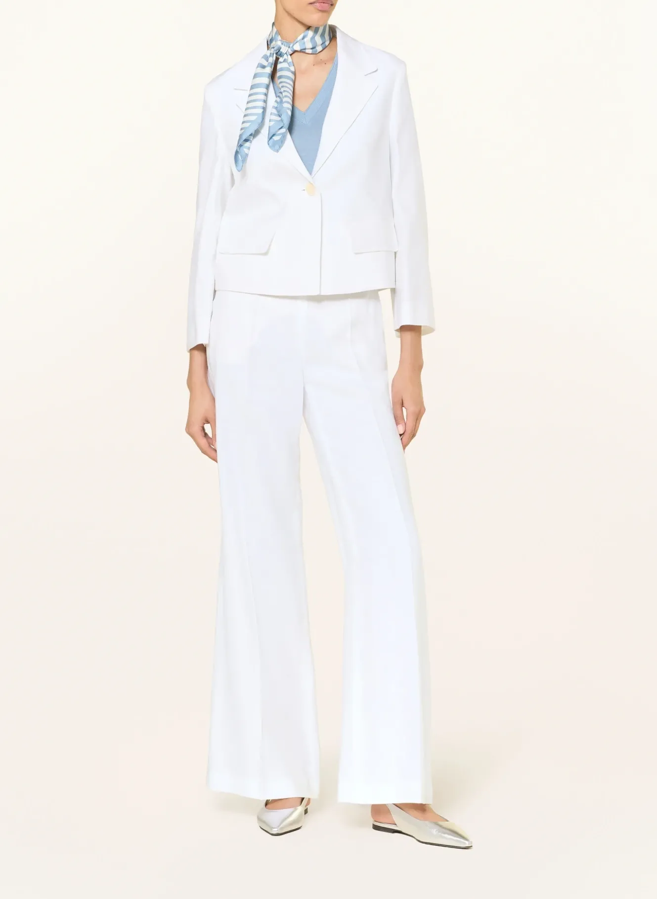 Blazer mit Leinen