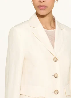 Blazer mit Leinen
