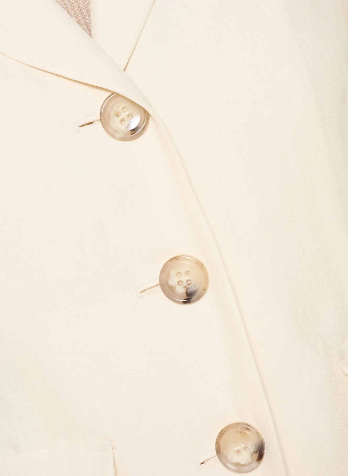 Blazer mit Leinen