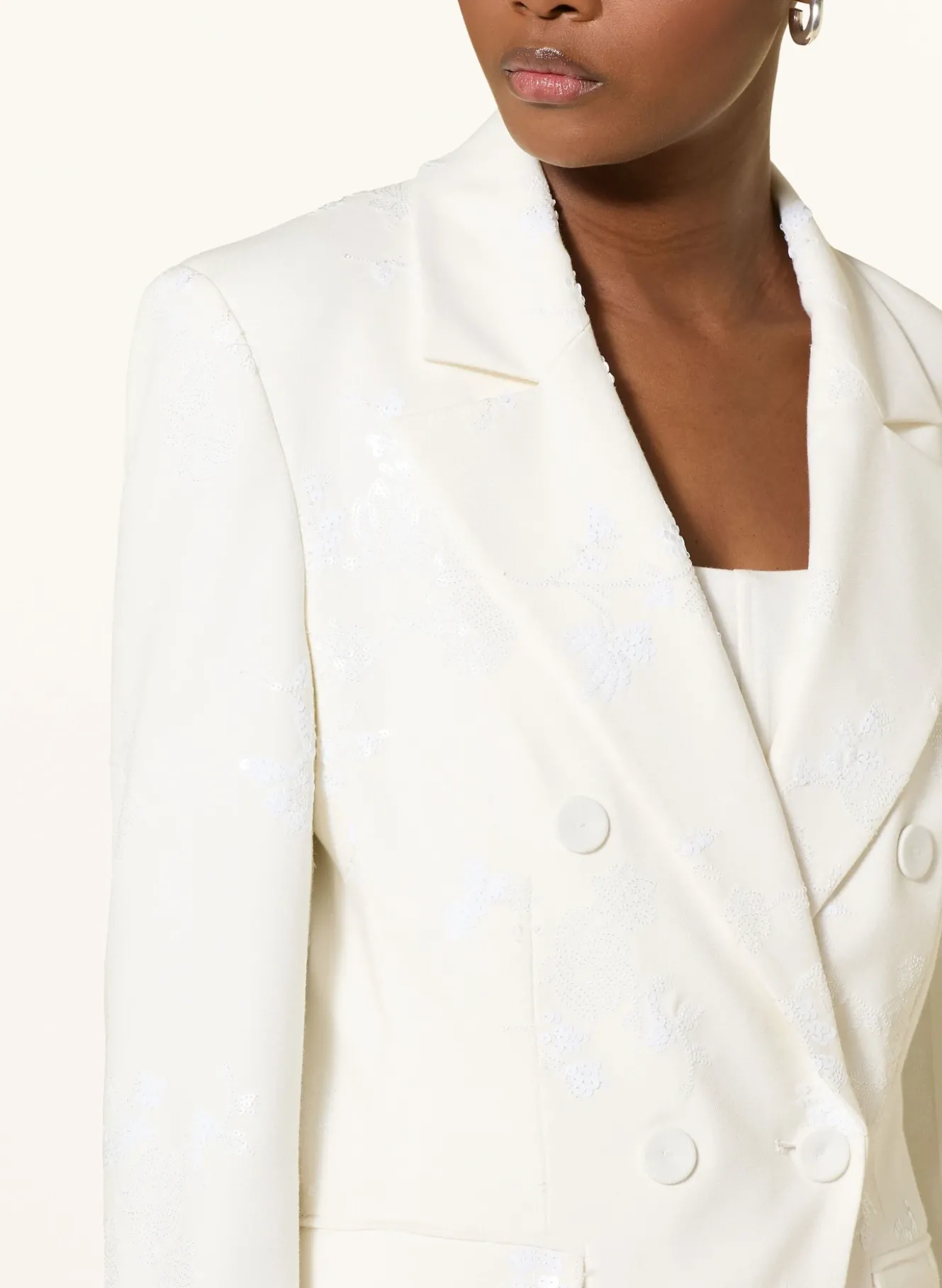 Blazer mit Pailletten