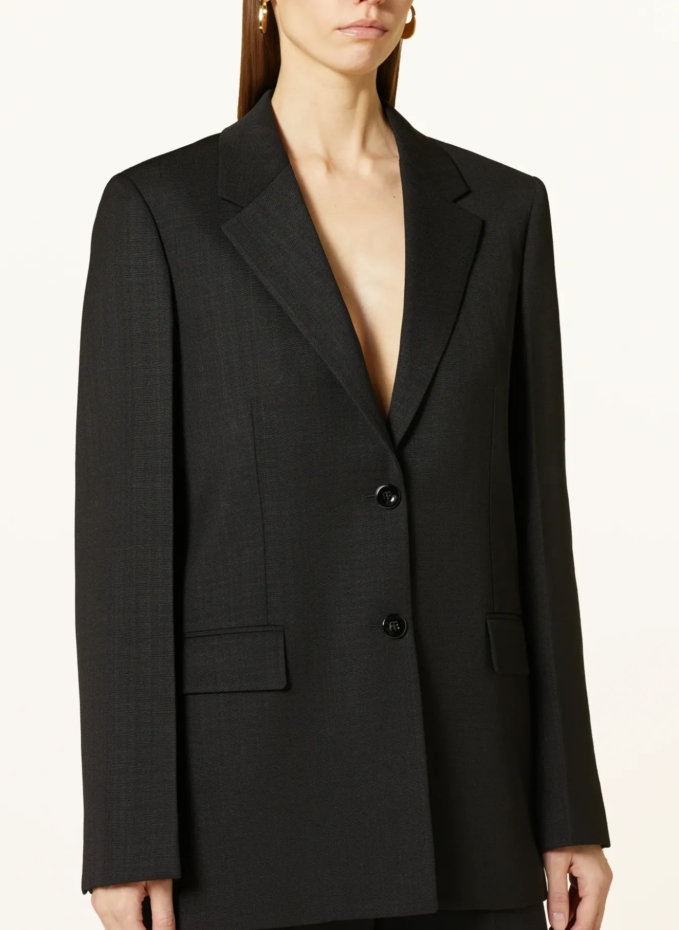 Blazer mit Seide