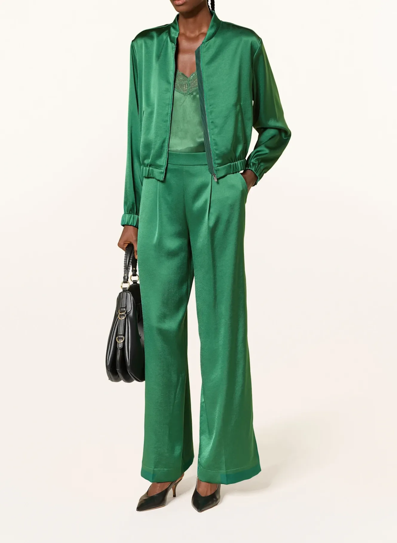 Blouson aus Satin