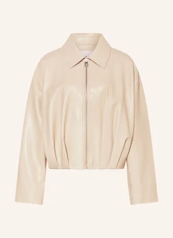 Blouson in Lederoptik