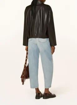 Blouson in Lederoptik