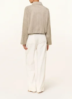 Blouson in Lederoptik