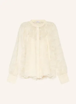 Bluse aus Spitze