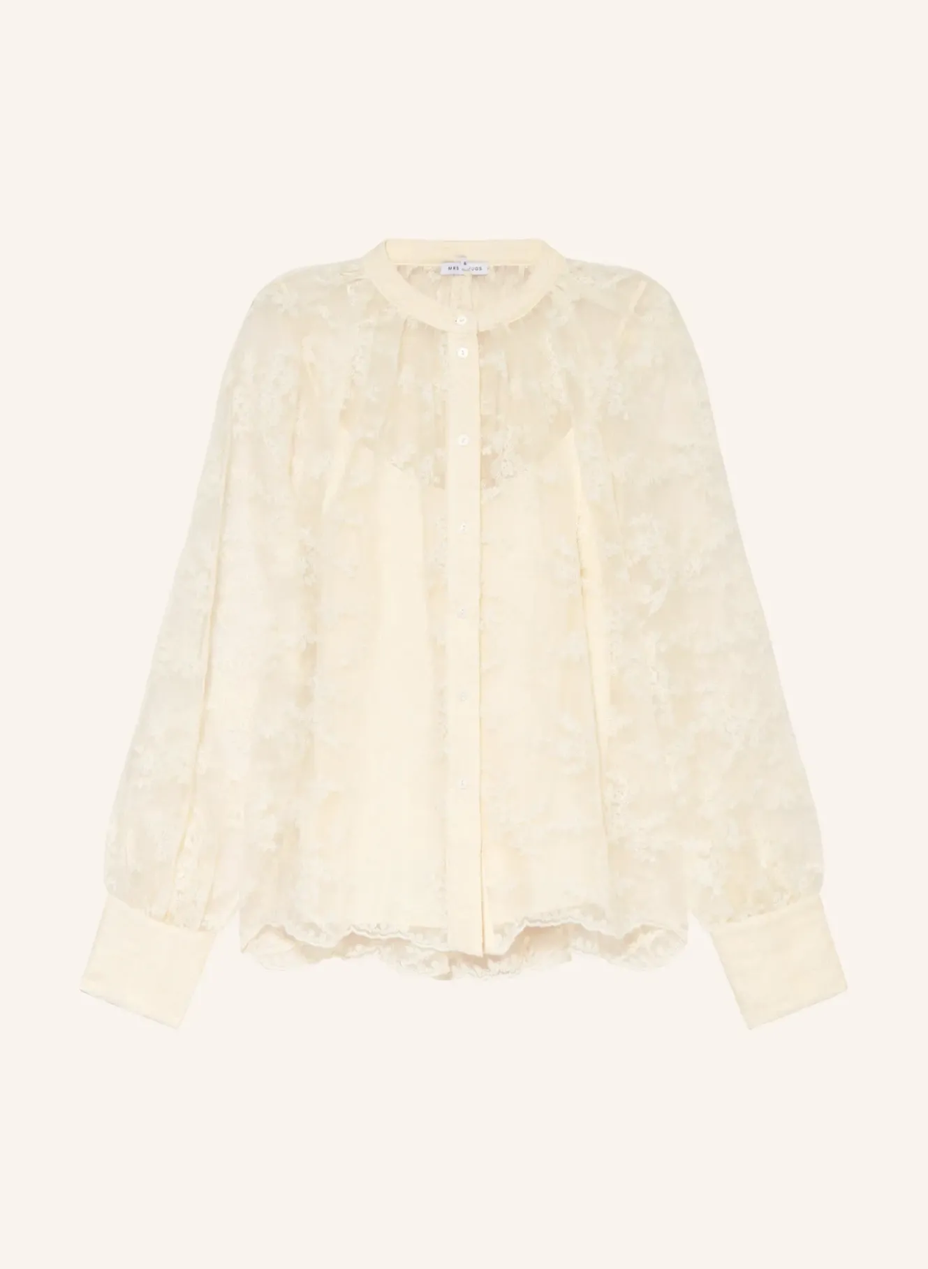 Bluse aus Spitze