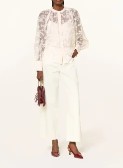 Bluse aus Spitze