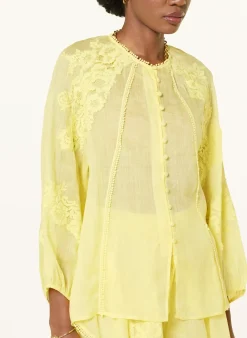 Bluse mit Spitze