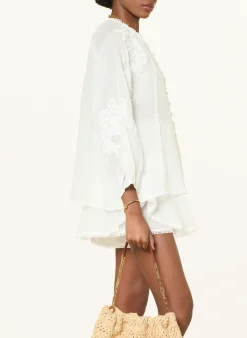 Bluse mit Spitze