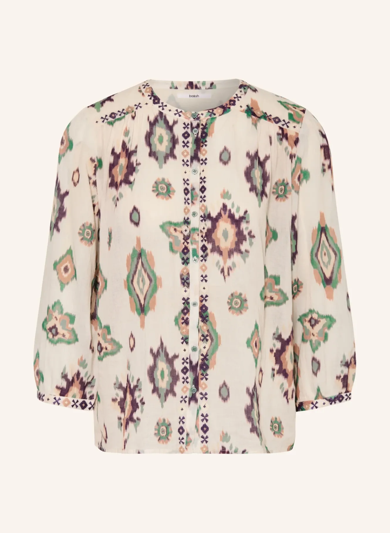Bluse ODELIE mit 3/4-Arm