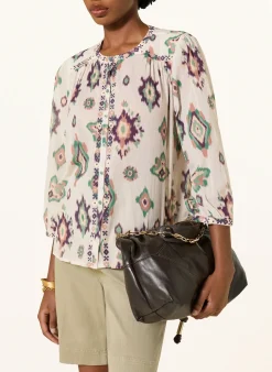 Bluse ODELIE mit 3/4-Arm