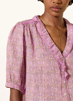 Bluse PHYSALYS mit Rüschen