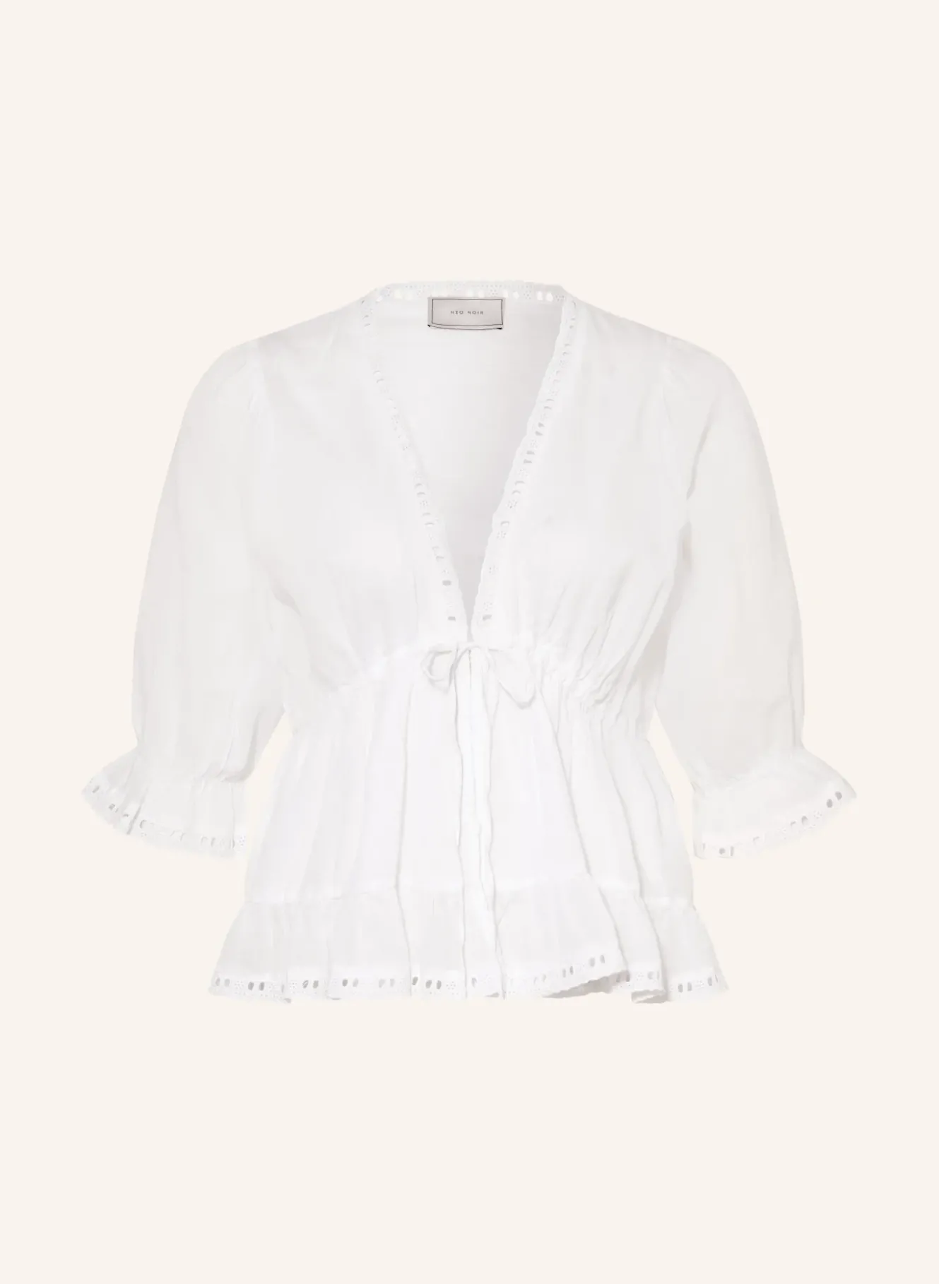Blusenshirt ADELIA mit Lochspitze