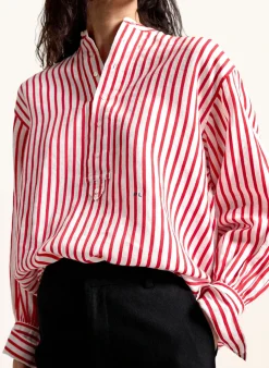 Blusenshirt aus Leinen