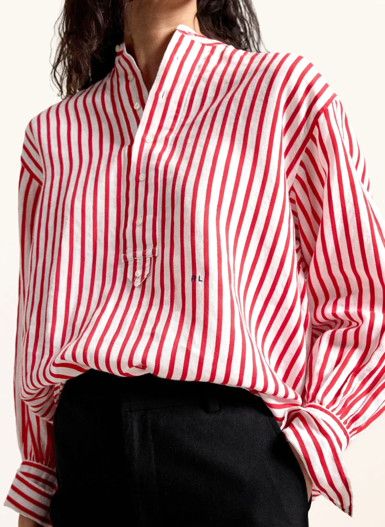 Blusenshirt aus Leinen