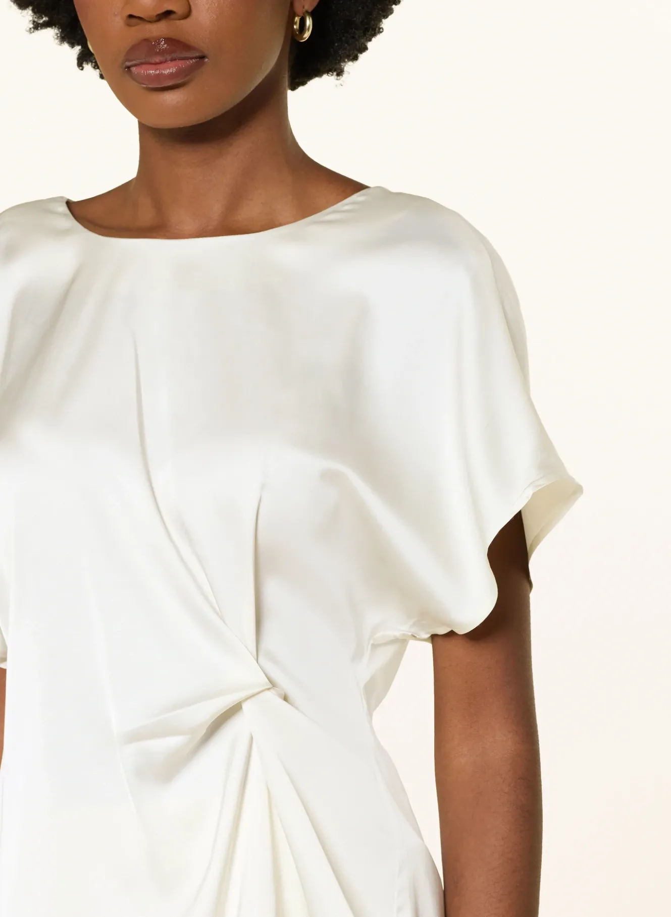Blusenshirt aus Satin