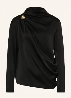 Blusenshirt aus Satin