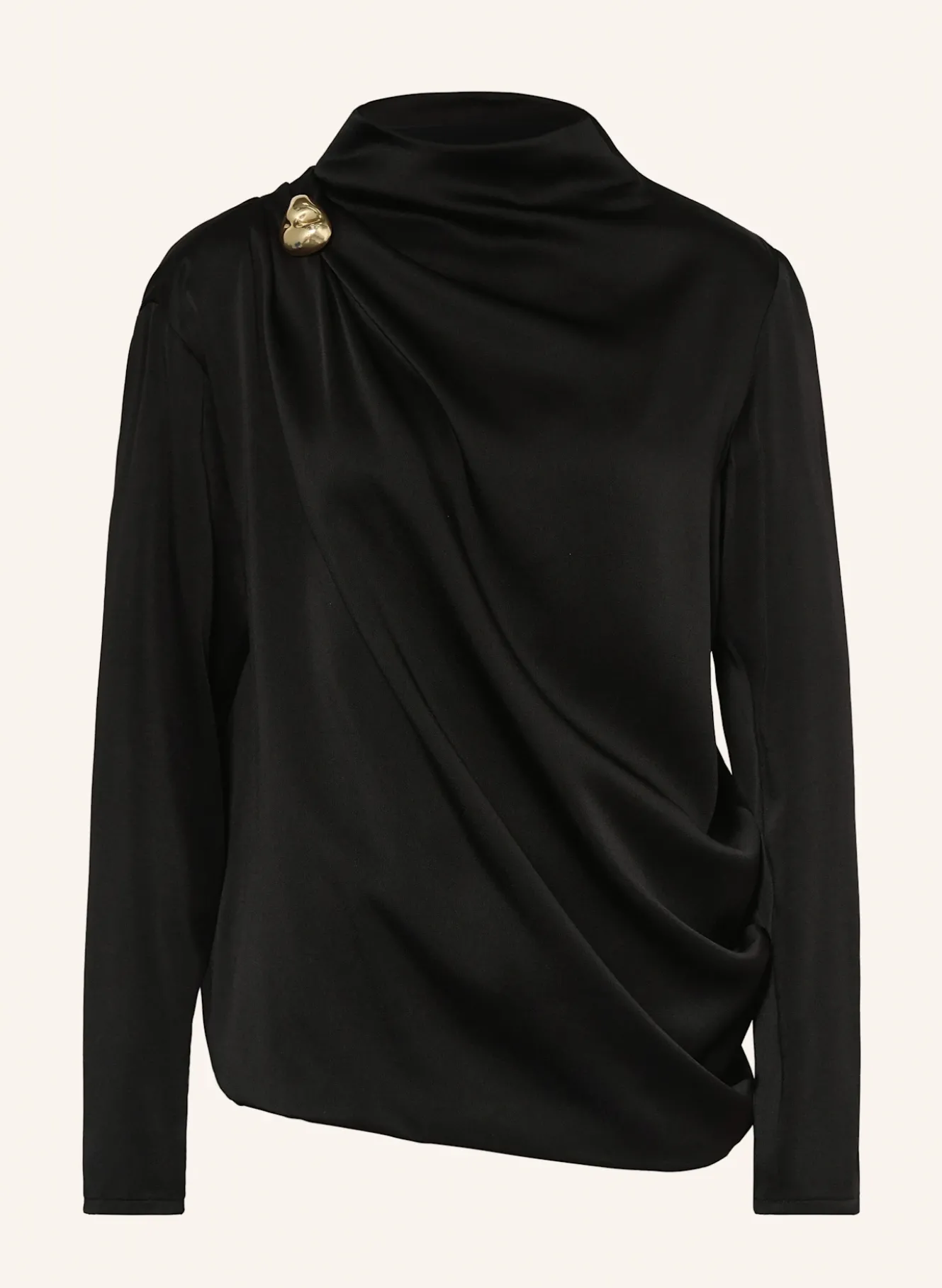 Blusenshirt aus Satin