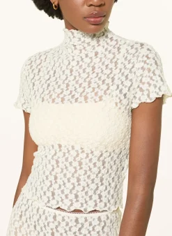 Blusenshirt aus Spitze