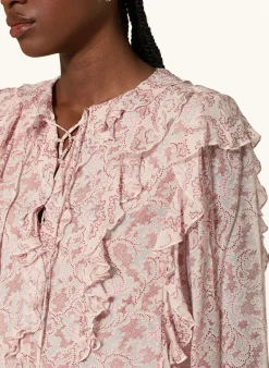 Blusenshirt BORMA mit Volants