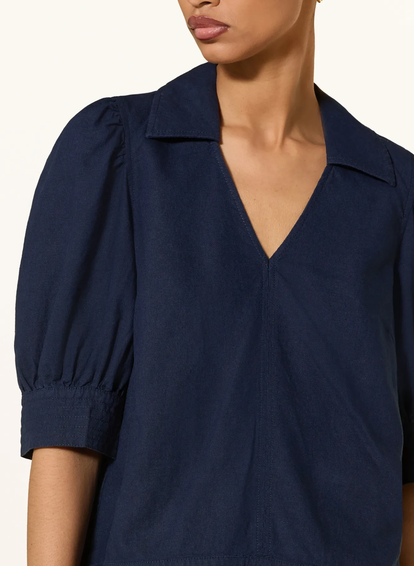 Blusenshirt EDITHIW mit Leinen