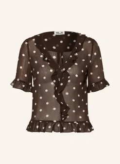 Blusenshirt MADICEN mit Volants und Rüschen