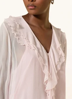 Blusenshirt mit Volants