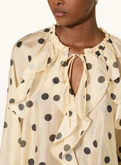 Blusenshirt mit Volants