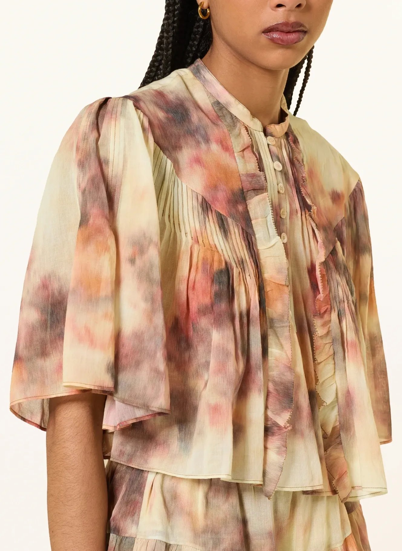 Blusenshirt VEELIA mit Rüschen