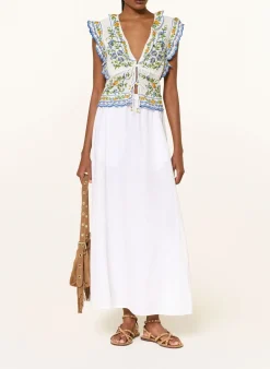 Blustentop mit Volants
