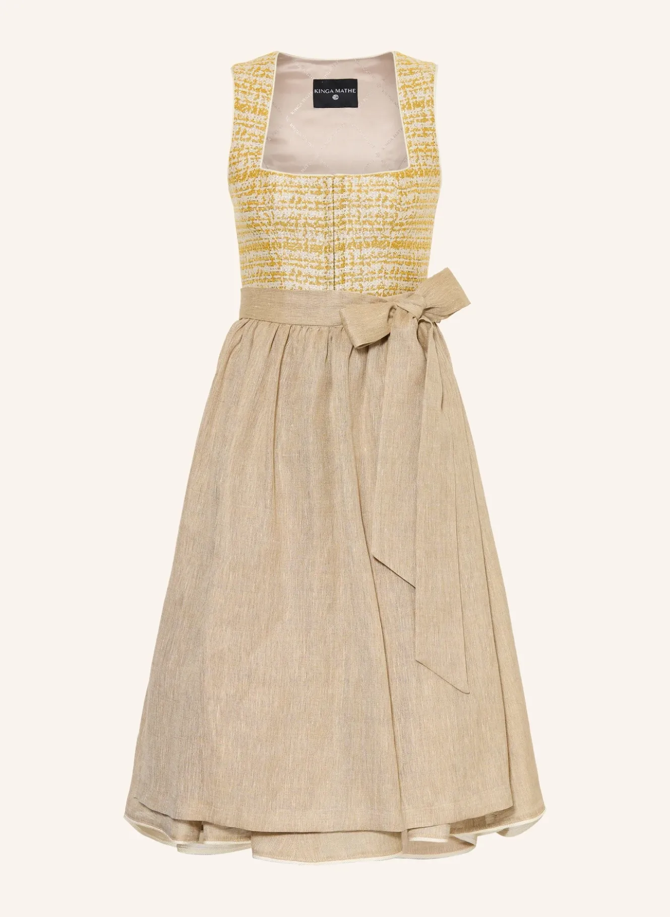 Bouclé-Dirndl SARANDA mit Glitzergarn