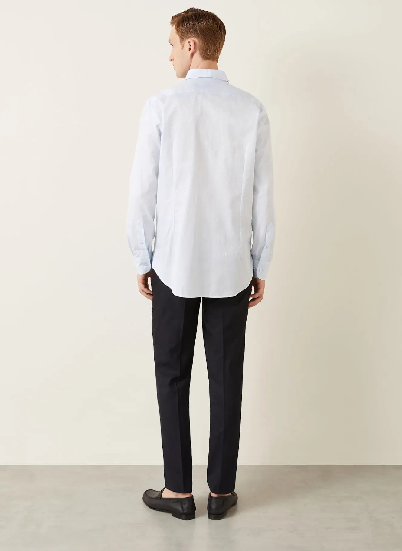 Brokat-Hemd Slim Fit