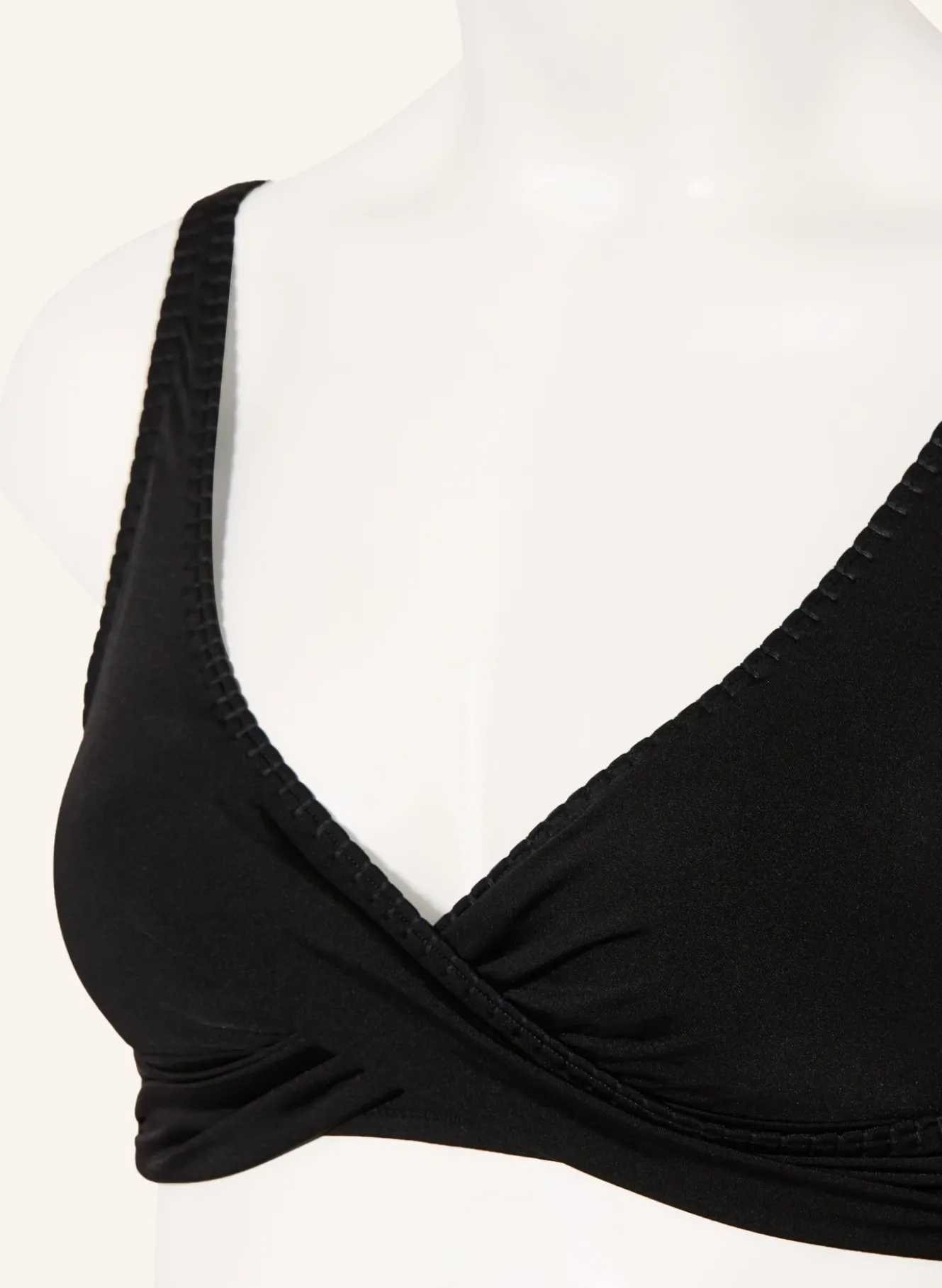 Bustier-Bikini-Top CRAFTED ESSENTIALS in Wickeloptik