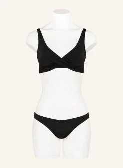 Bustier-Bikini-Top CRAFTED ESSENTIALS in Wickeloptik