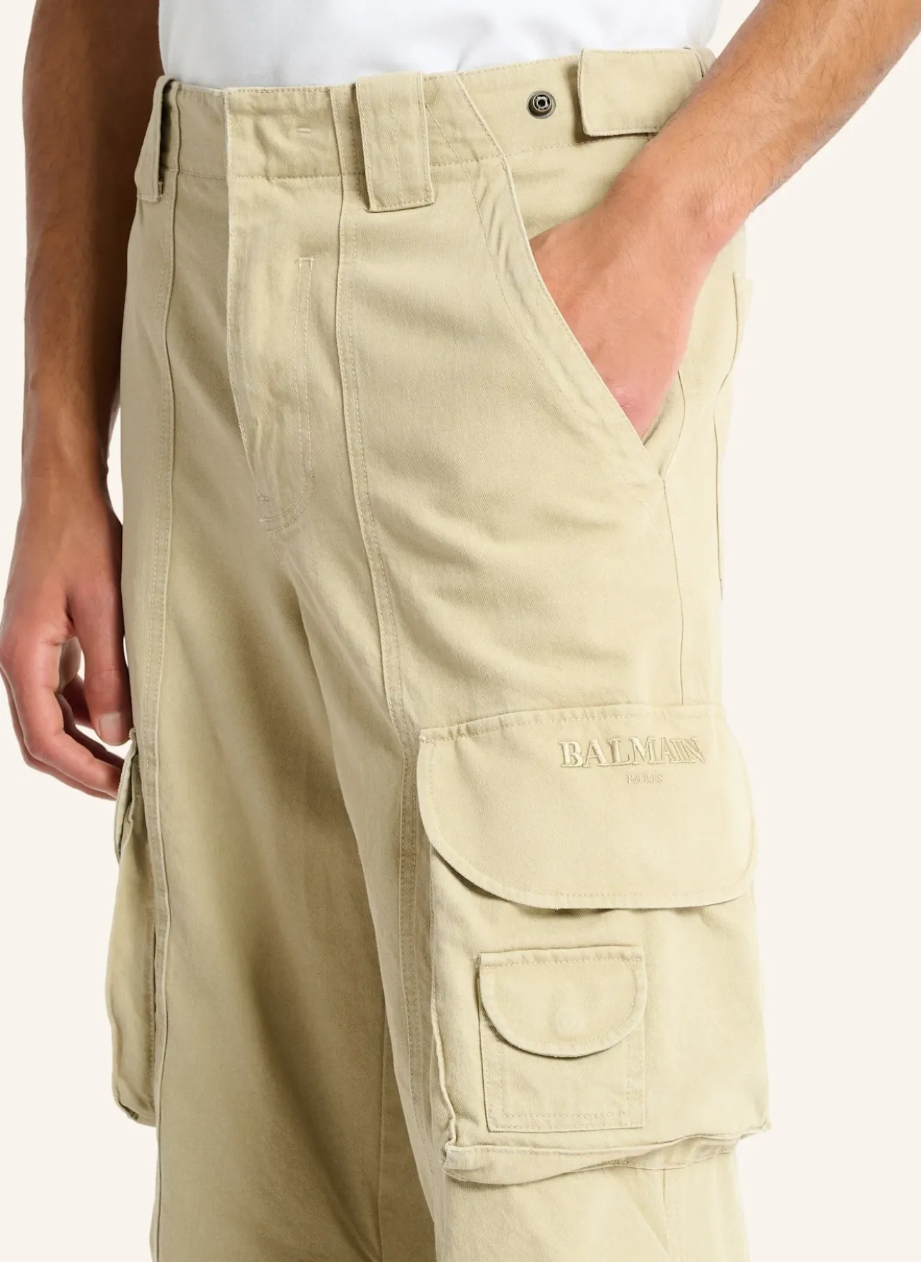 Cargohose aus Baumwolle