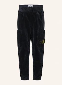 Cargohose Regular Tapered Fit aus Cord