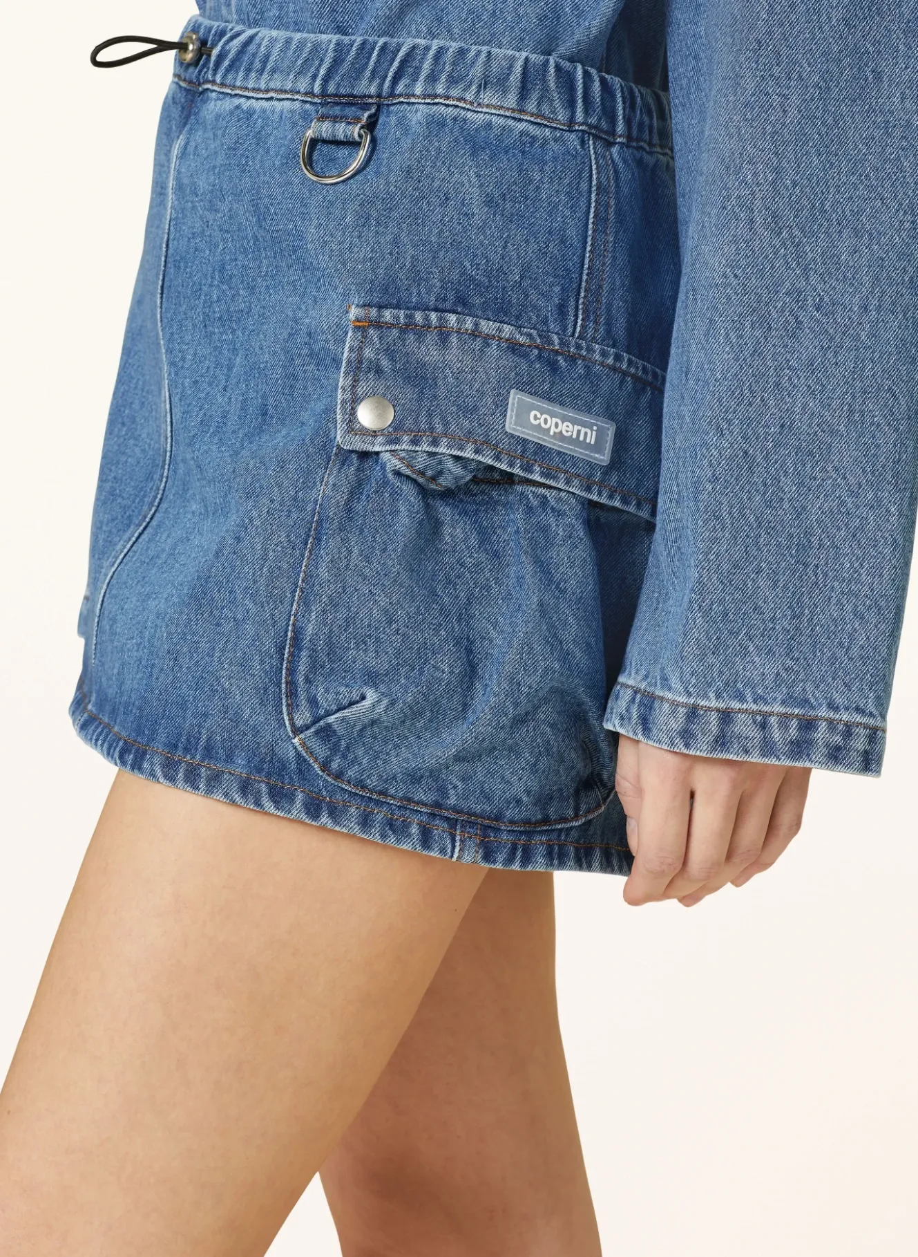 Cargo-Jeansrock