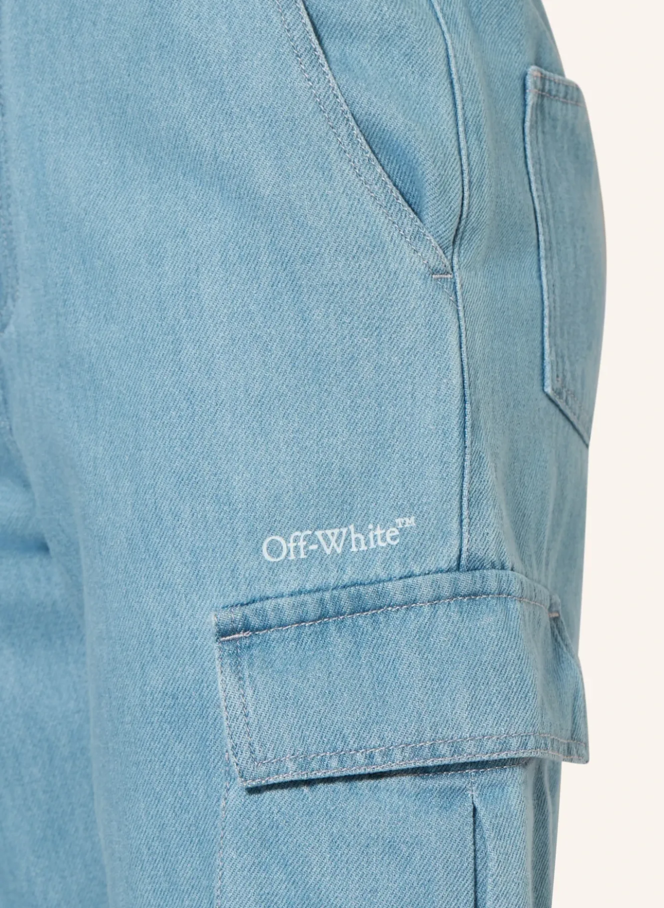 Cargo-Jeansshorts